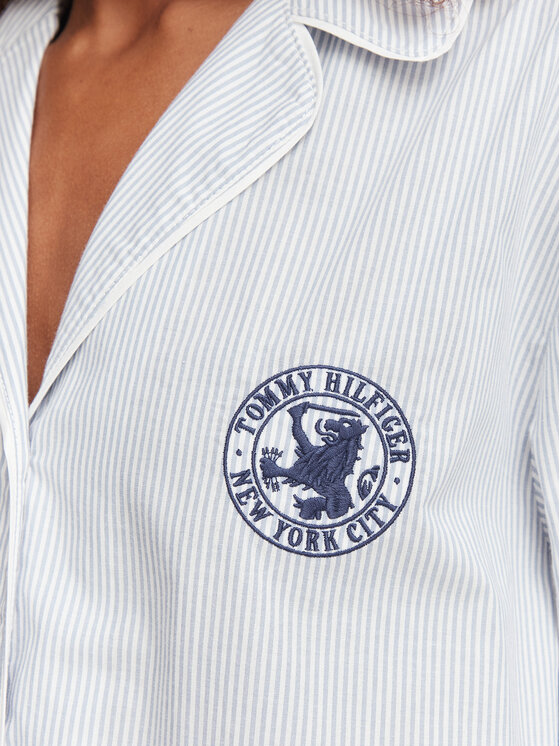 Tommy Hilfiger Tommy Hilfiger Πουκάμισο UW0UW05764 Ανοιχτό μπλε Regular Fit