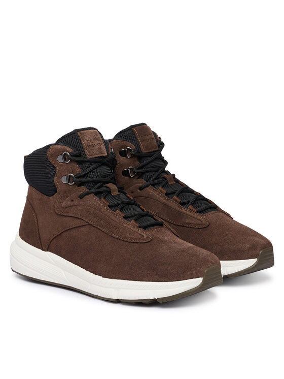 Tommy Hilfiger Tommy Hilfiger Sneakersy Hybrid Chukka FM0FM06085 Brązowy
