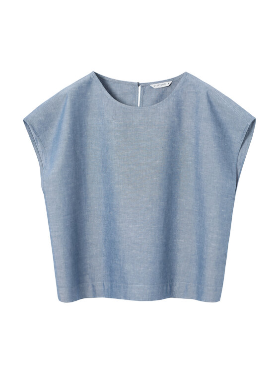 TATUUM TATUUM Bluzka NITA 1 Niebieski Classic Fit