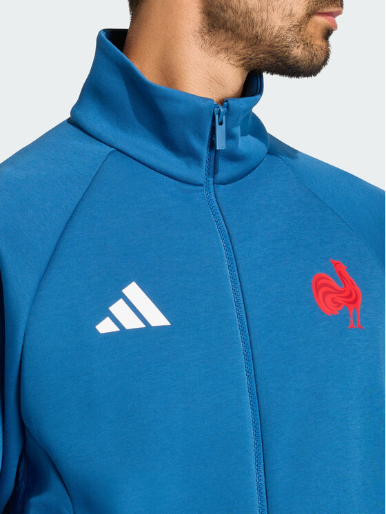 adidas adidas Wiatrówka 158858 Niebieski jasny Regular Fit