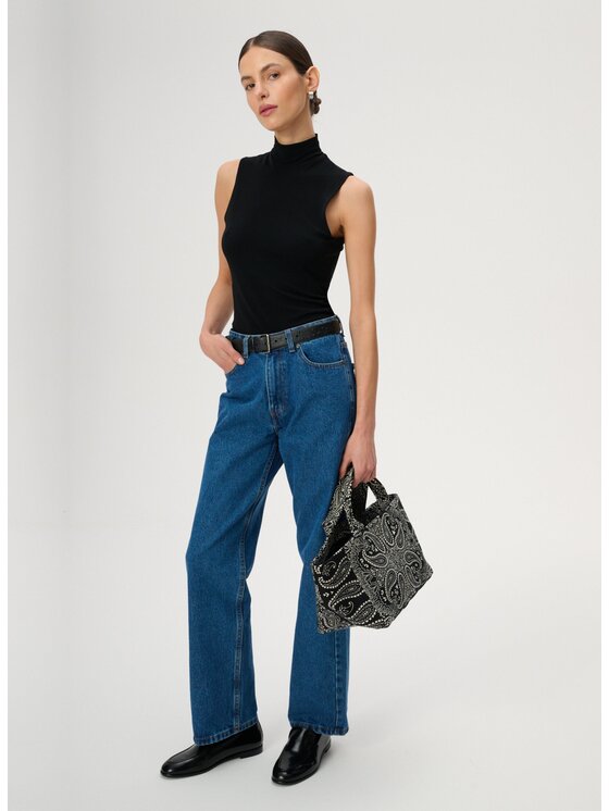 LEBRAND LEBRAND Top Rita Czarny