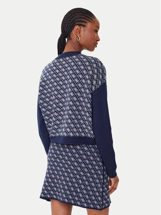 Guess Guess Dolcevita W5BR23 Z3JD2 Blu scuro Relaxed Fit