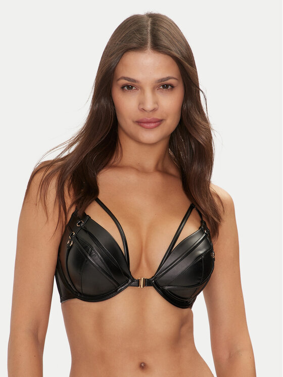 Hunkemöller Push-Up Nedrček Faye 206205 Črna