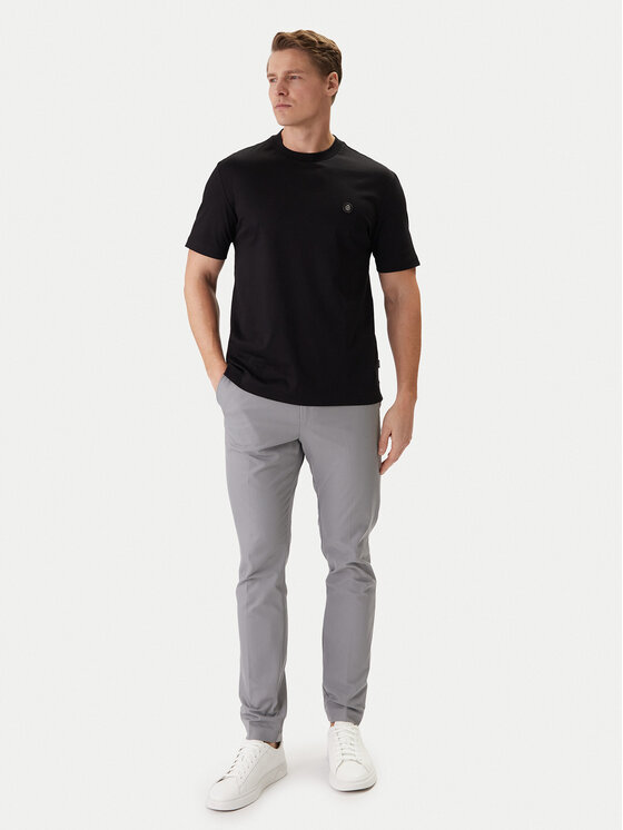 BOSS BOSS Pantaloni chino P-Kaiton1 50543945 Argento Slim Fit