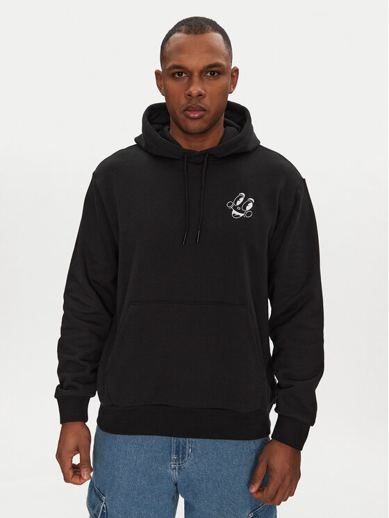 adidas adidas Μπλούζα Made By Nelson V-Day JP0980 Μαύρο Loose Fit