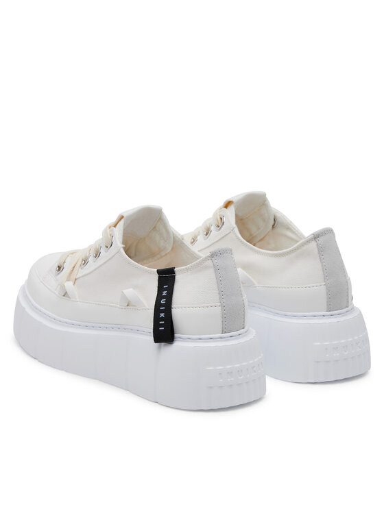 Inuikii Inuikii Кецове Matilda Canvas Low 30102-025 Бял