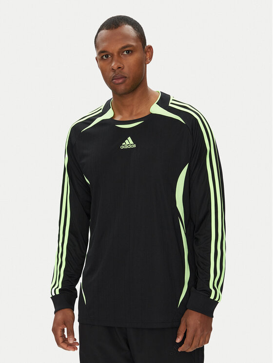 adidas adidas S dlouhým rukávem Teamgeist adicolor JW5908 Černá Loose Fit