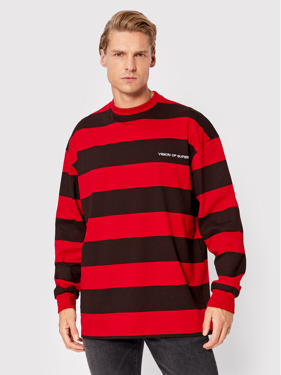 Vision Of Super Vision Of Super Суитшърт VS00386 Червен Regular Fit