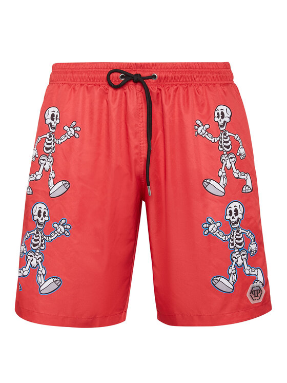 PHILIPP PLEIN PHILIPP PLEIN Kąpielówki 9651 Czerwony
