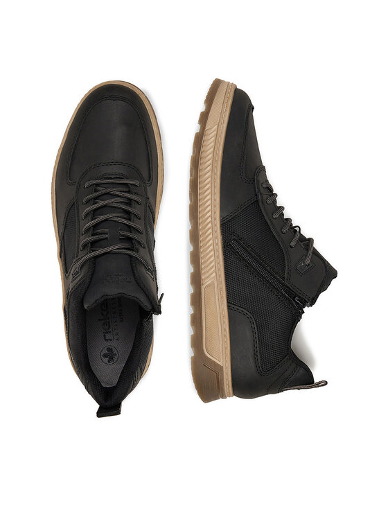 Rieker Rieker Sneakersy 37004-00 Czarny
