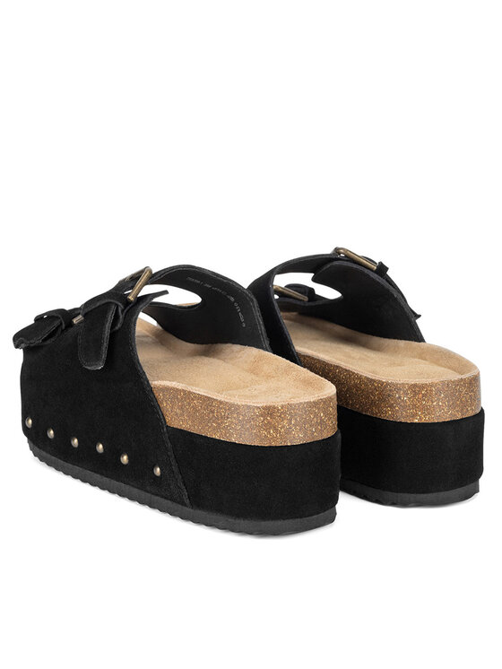 Badura Badura Şlapi TS6208-01 Negru