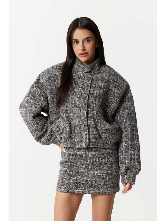 Magda Matyja Magda Matyja Spódnica mini MARIELLE SKIRT Niebieski Fitted Fit