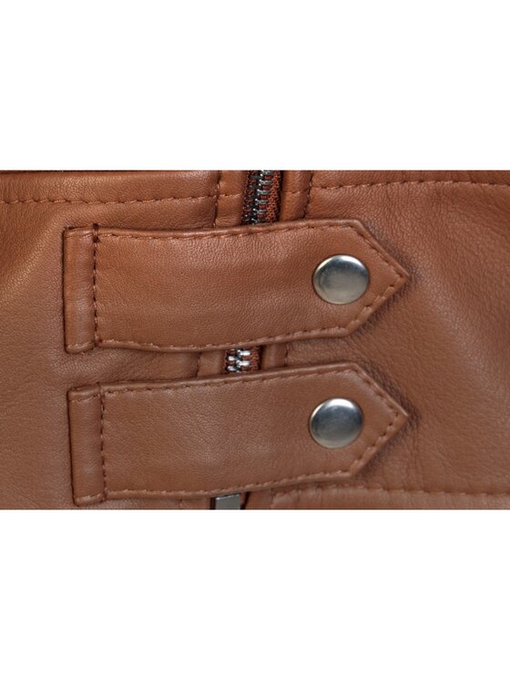 PINKO PINKO Kurtka damska 1N131R Y582 BROWN Brązowy Regular Fit