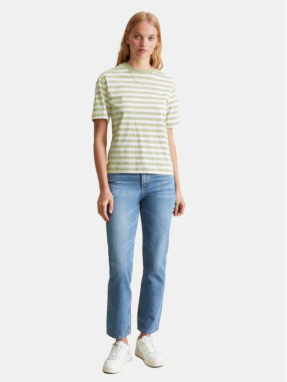 Marc O'Polo Denim Marc O'Polo Denim Majica 500 0006 509 Zelena Relaxed Fit