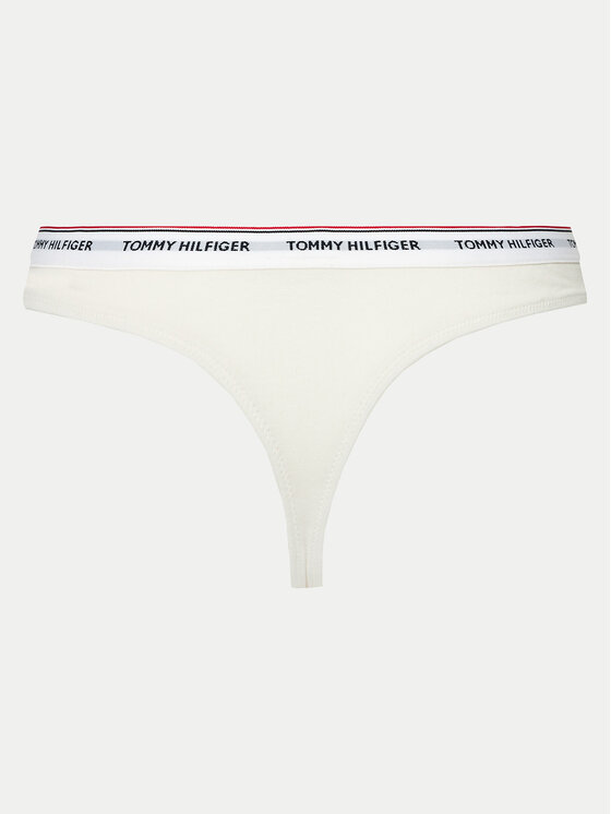 Tommy Hilfiger Tommy Hilfiger Sada 3 kusů string kalhotek UW0UW04894 Barevná