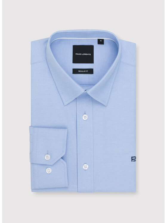 Pako Lorente Pako Lorente Koszula P25WF-1X-029 Niebieski Regular Fit