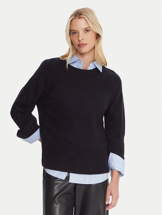 Marella Marella Džemper Emme by Marella Alaska 2525366102 Tamnoplava Regular Fit