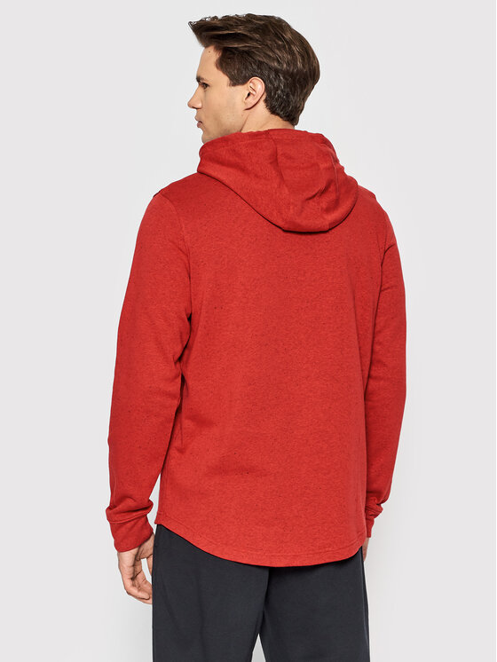 Under Armour Under Armour Bluza Ua Rival Terry Athletic Department 1370354 Czerwony Regular Fit