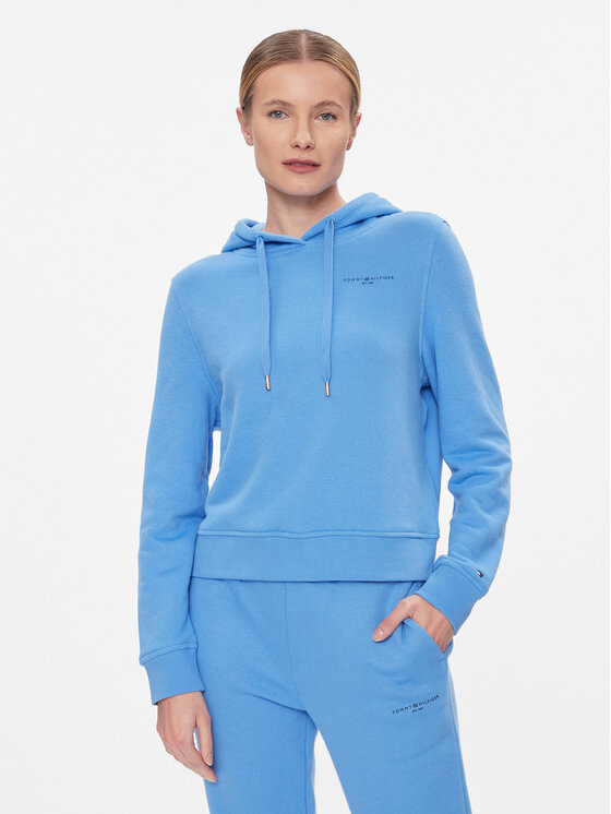 Tommy Hilfiger Tommy Hilfiger Bluză 1985 WW0WW40274 Albastru Regular Fit