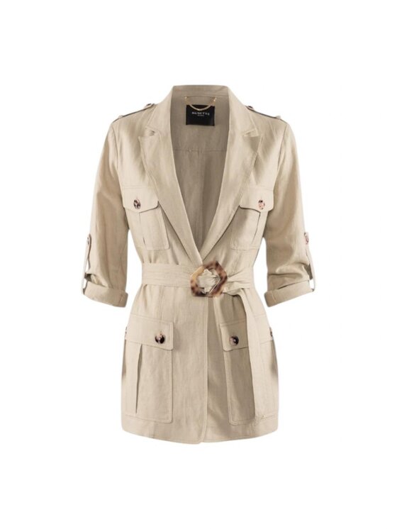 NENETTE NENETTE Giacca outdoor barrio Beige Regular Fit