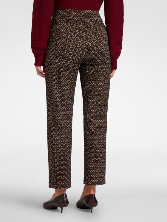 Elena Mirò Elena Mirò Pantaloni di tessuto P814Z100218N001 Marrone Regular Fit