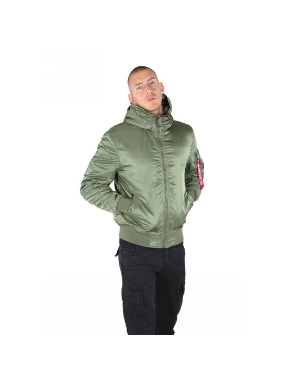 Alpha Industries Alpha Industries Bundy bomber AI.158104-01-XXL Zelená Vintage Fit