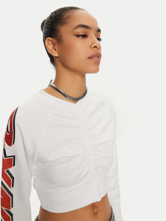 PINKO PINKO Sweatshirt 103259 A1QG Weiß Regular Fit