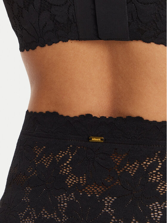 Selmark Selmark Klassischer Damenslip mit hoher Taille 10903 Schwarz
