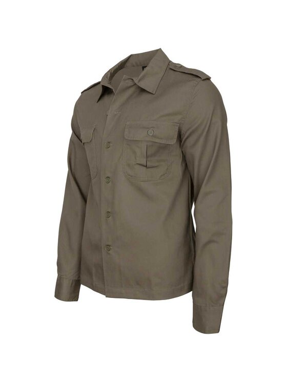 Brandit Brandit Koszula 4102.1.XXL Zielony Regular Fit