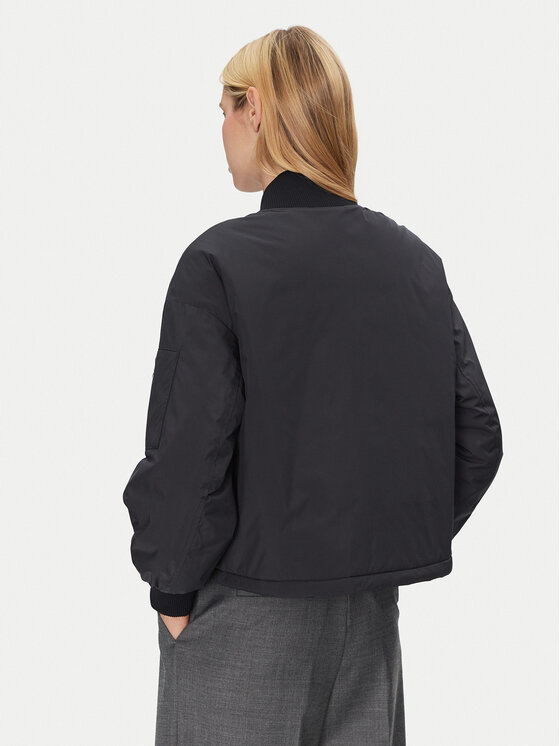 Marc O'Polo Marc O'Polo Bundy bomber 500 0808 70307 Tmavomodrá Relaxed Fit