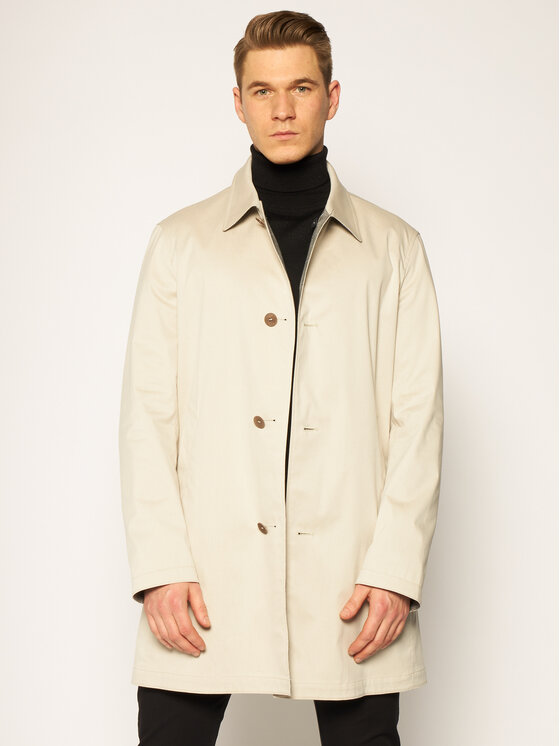 Bugatti Bugatti Демісезонний плащ 531800 57085 Бежевий Modern Fit