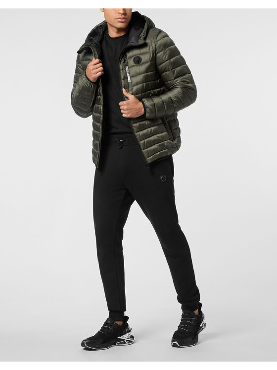 Plein Sport Plein Sport Giubbotto piumino 24009 Verde Regular Fit