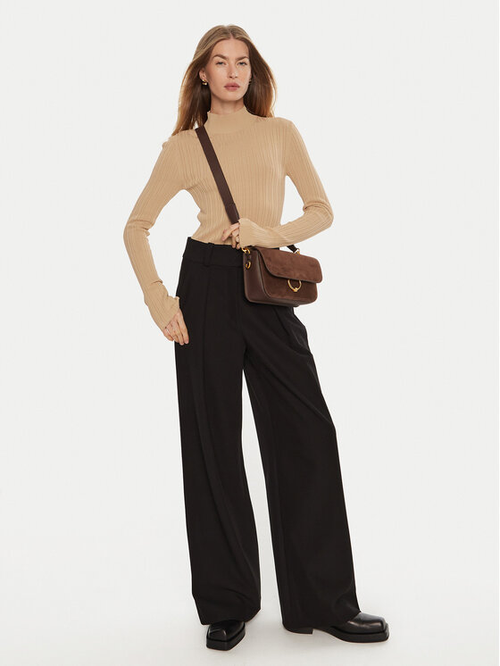 IVY OAK IVY OAK Palazzohose Peony Rose IO1100X5121 Schwarz Wide Leg