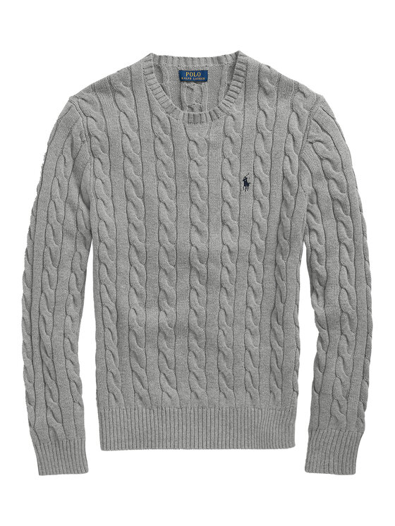Polo Ralph Lauren Polo Ralph Lauren Pulover 710775885013 Gri Regular Fit