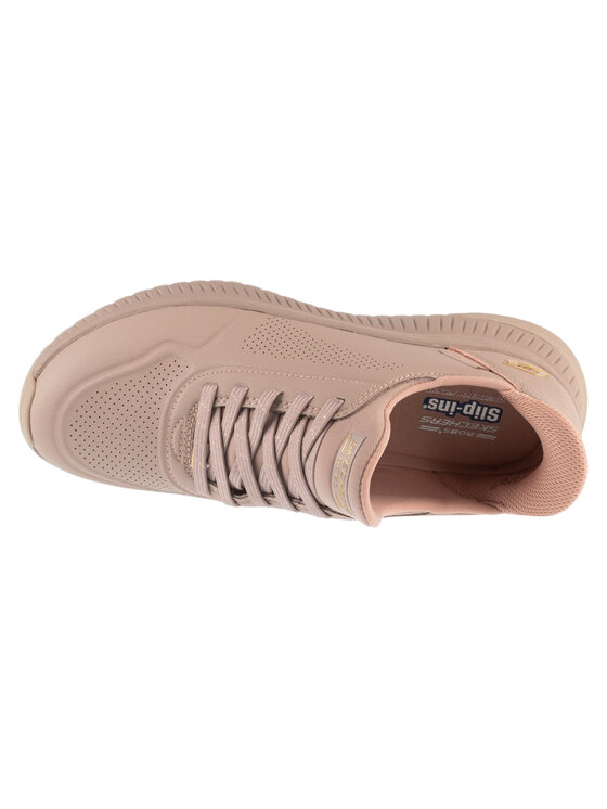 Skechers Skechers Sneakersy Slip-Ins: Bobs Squad 4 - Key Look Różowy
