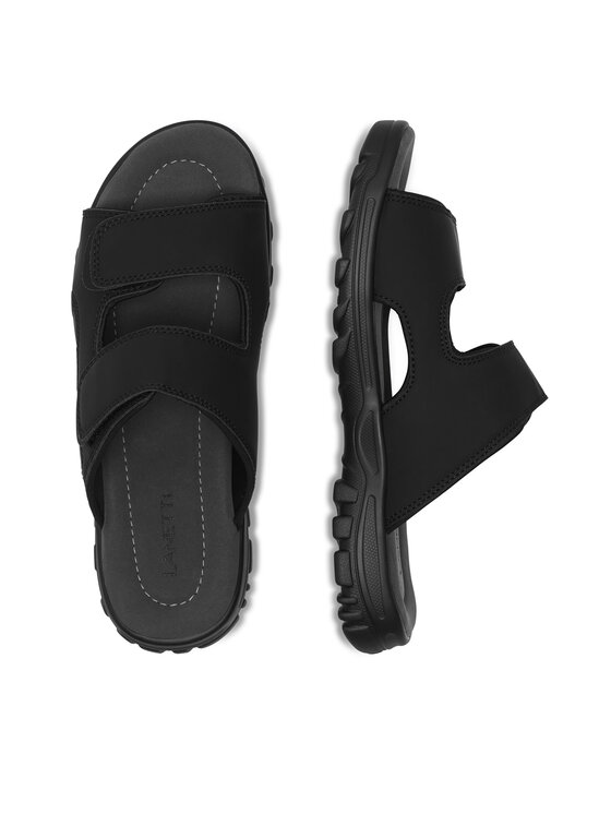 Lanetti Lanetti Şlapi MSS20464-01 Negru