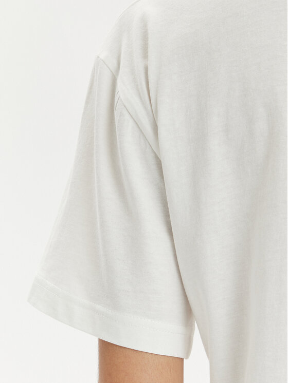 Lee Lee Marškinėliai 112350206 Écru Relaxed Fit