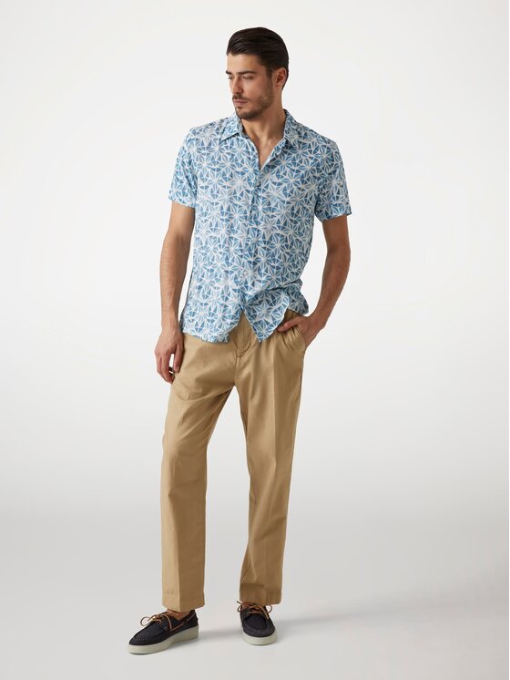 Guess Guess Košile 174361 Modrá Classic Fit