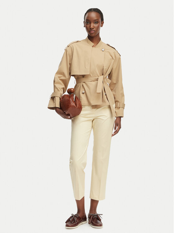 MAX&Co. MAX&Co. Stoffhose Lungo 2616131104200 Beige Regular Fit