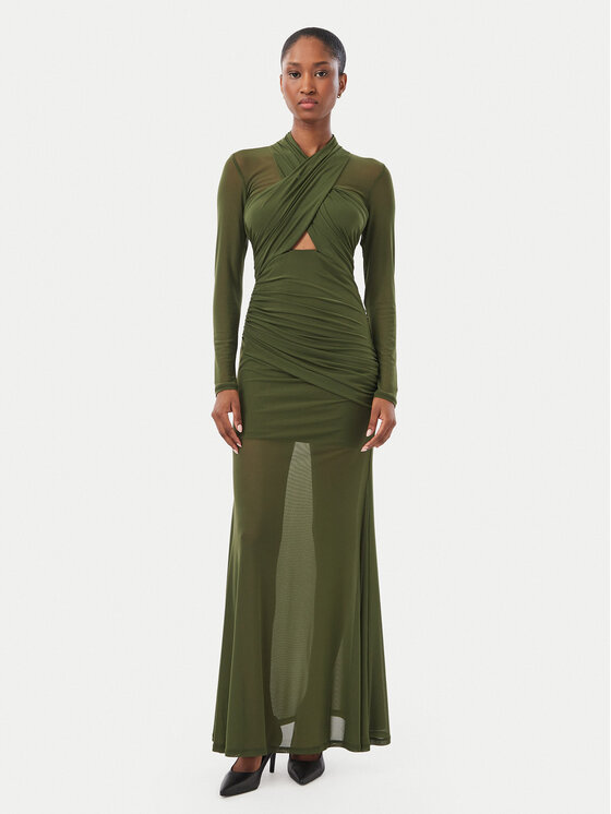 Bardot Bardot Rochie de seară Veria 59987DB Kaki Regular Fit