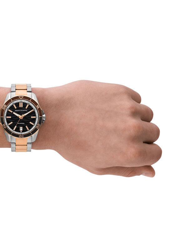 Armani Exchange Armani Exchange Zegarek Spencer AX1962 Brązowy