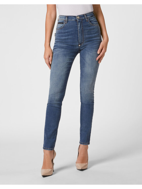 PHILIPP PLEIN PHILIPP PLEIN Jeansy 1819 Niebieski jasny Slim Fit
