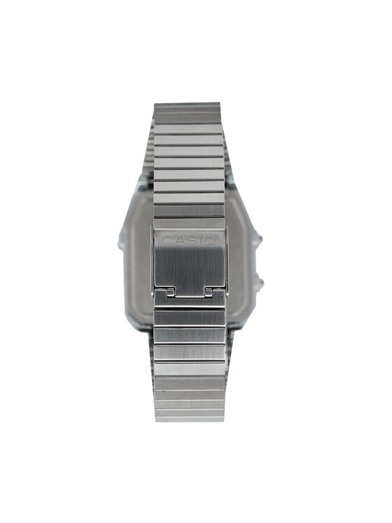 Casio Casio Zegarek Vintage Maxi AQ-800EC-2AEF Srebrny