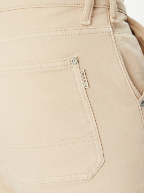 Blend Blend Szorty jeansowe 20718139 Beżowy Regular Fit