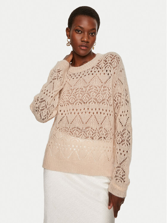 TWINSET TWINSET Пуловер 242TP3690 Розов Loose Fit