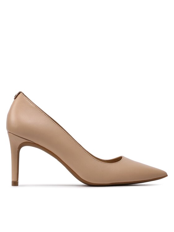 Pantofi cu toc subțire MICHAEL Michael Kors Alina Flex Pump 40F2HNMP2L Bej