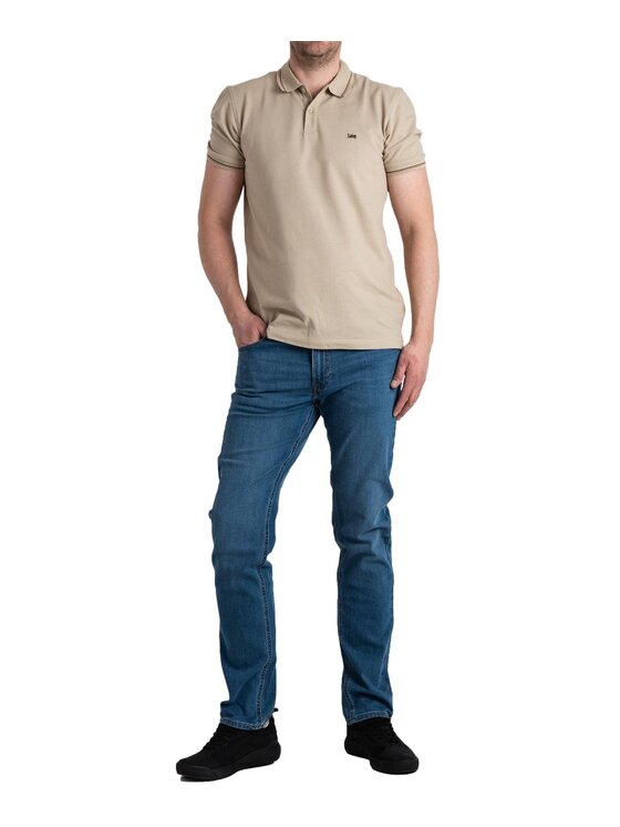 Lee Lee Jeansy L707SQC49 Niebieski Regular Fit