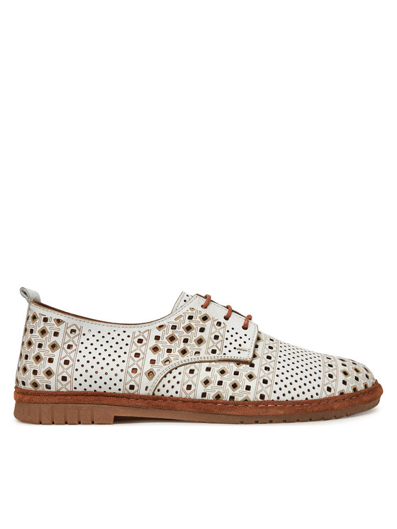 Pantofi Manitu 840136 Alb