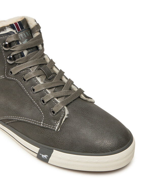 Mustang Mustang Schnürschuhe 4072-602 Grau