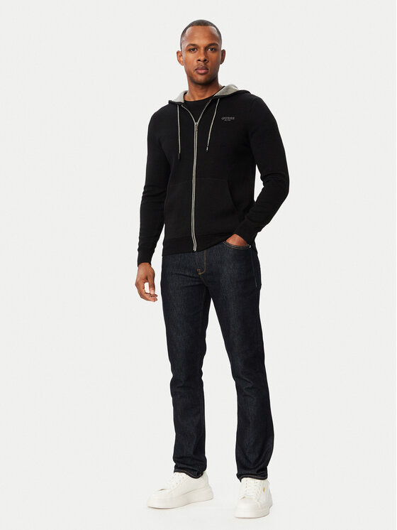 Guess Guess Hanorac M6BR12 Z1360 Negru Regular Fit